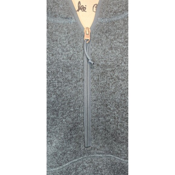 The North Face Womens Crescent Hooded Pullover Jacket Sweater Size M Aqua Blue - Picture 4 of 12